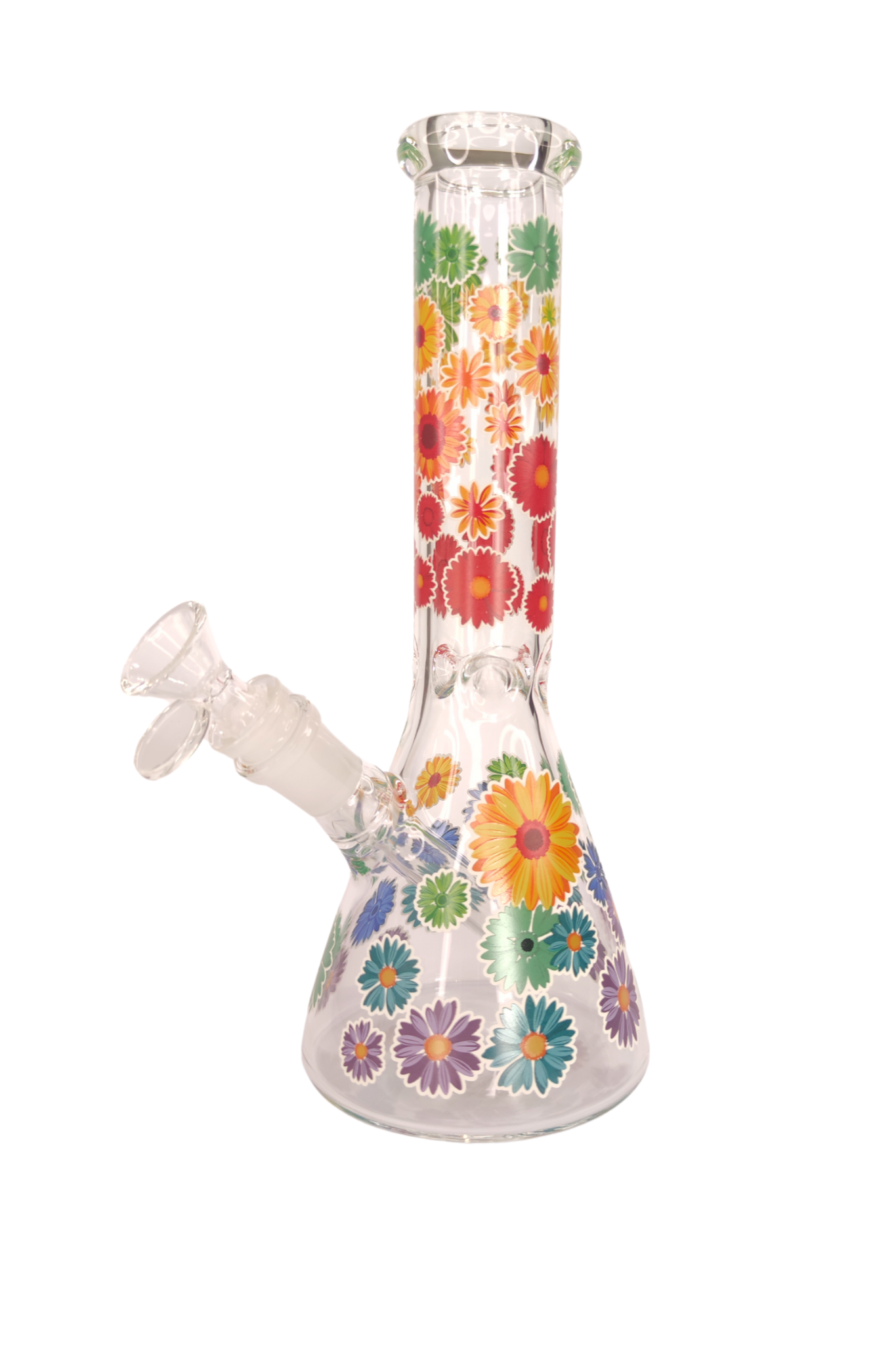 Bunte Blümchen Bong