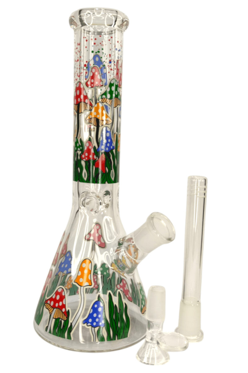 Bunte Pilze Bong