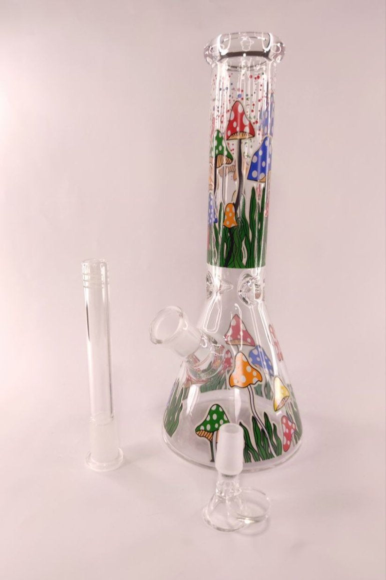 Bunte Pilze Bong
